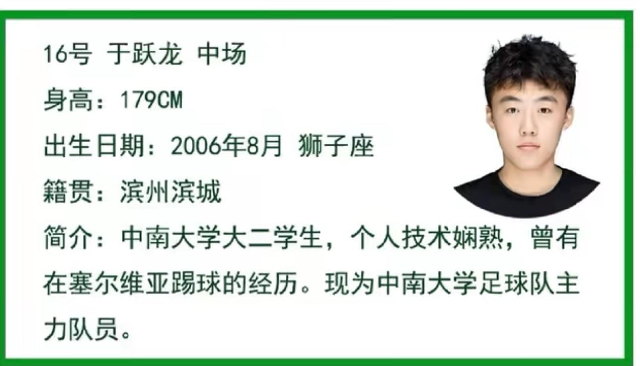 九游娱乐官方入口-齐鲁超滨州球员于跃龙曾婉拒中冠高薪邀请，也有国外球队找他